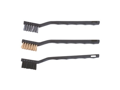 Topex Brushes 180mm, copper, steel, nylon, 3 pcs. (14A618)