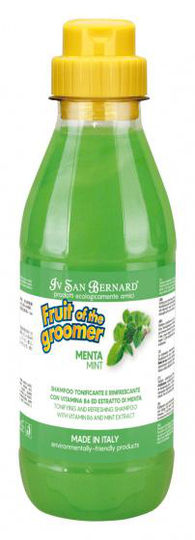schampo Mint Fruit of the groomer 500 ml grönt