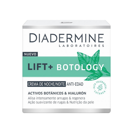 Nattkräm Lift + Botology Diadermine Mot rynkor (50 ml)