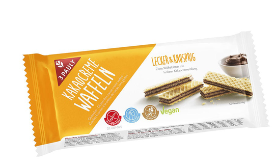 3 PAULY kakaokrämrån, 125g