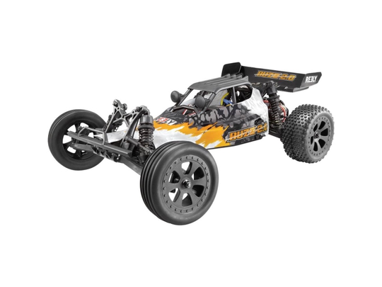 Reely Buzz 2.0 Brushed 1:10 RC-modelbil, begyndermodel Elektronik Rally 100% RtR 2,4 GHz inkl. batteri og opladerkabel