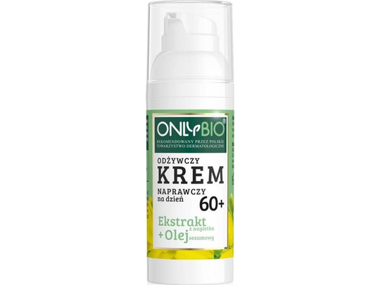 Only Bio ONLYBIO_Nourishing repair day cream 60+ Calendula extract and Sesame Oil 50ml