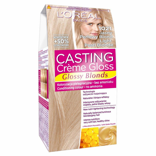 Casting Creme Gloss Cream coloring No 1021 Pearl Light Blonde 1op