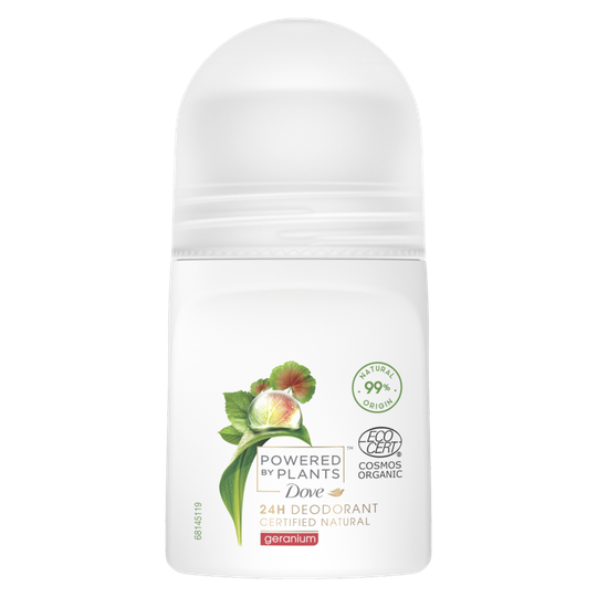 Dove Powered by Plants Roll-on Geranium 50 ml