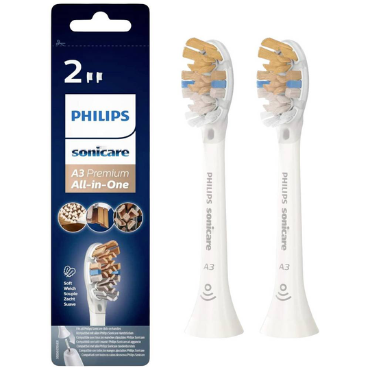 Philips Sonicare HX9092/10 Tandborsthuvud 2 st Vit